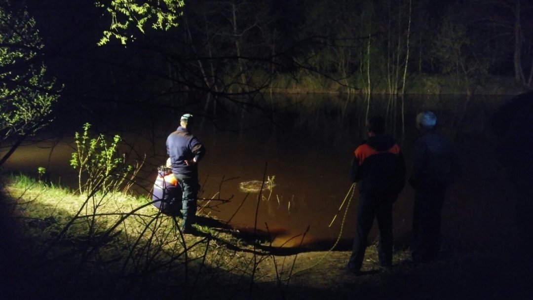 Поисково-спасательные работы по поиску пропавшего в реке Асса.